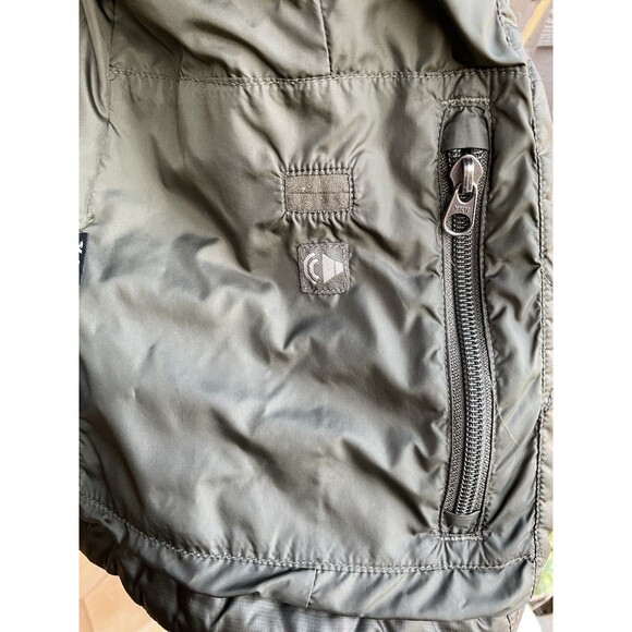 The North Face PrimaLoft Olive Army Green  Quilted Short Puffer Jacket Women’s M - Picture 14 of 16